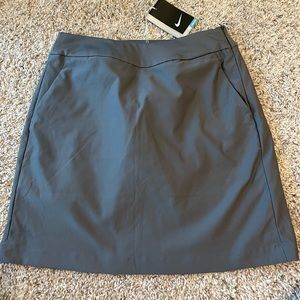 Grey Nike womens golf skirt